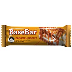 Батончик "Base Bar"  со вкусом Печенье-Карамель, 60г