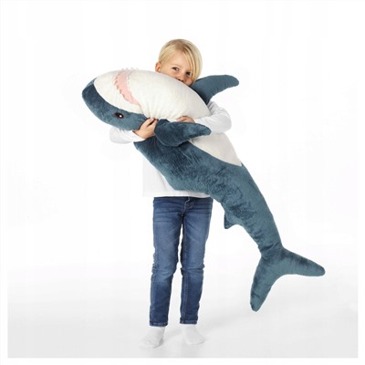 Мягкая игрушка подушка Акула 100 см