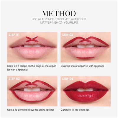 Помада для губ O.TWO.O Velvet Shaping Lipstick 3.8g (арт. 9992) 11