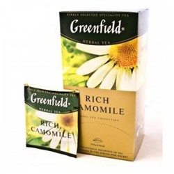 GREENFIELD Гринфилд Чай RICH CAMOMILE ромашка корица 25 пак.
