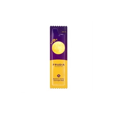 Ночная маска для лица с черникой и медом Frudia Blueberry Honey Overnight Mask (саше 5 мл)