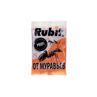 Рубит Спайдер гранулы от муравьев 75г. (40)