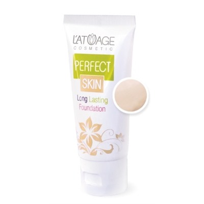 l`atuage Тональный крем Perfect skin длительного действия №102 бежевый 30г