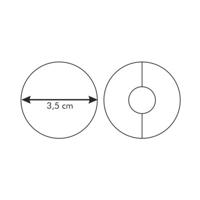 Формочки для печенья с начинкой Tescoma Tescoma Delicia, круглые, d=3.5 см