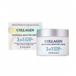 ENOUGH  Крем для лица COLLAGEN 3 in 1 Whitening Moisture  50мл