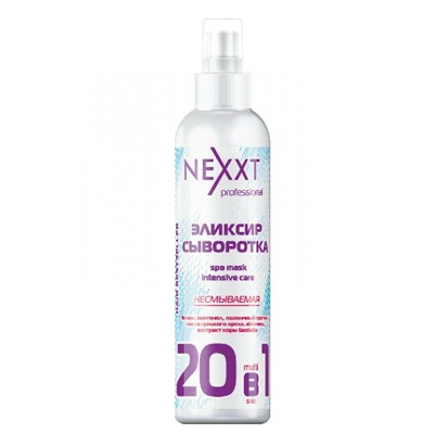 Спрей NEXXT Professional Эликсир-сыворотка 20 в 1 с эффектом маски(Nexxt MULTI SOLO SPA Mask Intencive care Spray) , 200 мл