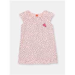 CSKG 50060-27 Платье модель "туника" для девочки, розовый