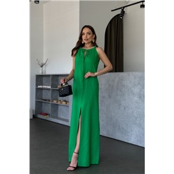 Платье  Dilana VIP артикул 2032 зеленый