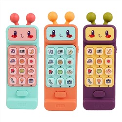 Интерактивный детский телефон - развивайка " Пчёлка " , в ассортименте. В коробке .