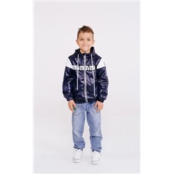 339-21в Куртка-ветровка для мальчика "Эдди" темно-синий