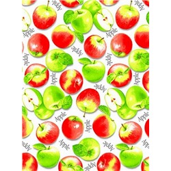 Полотенце вафельное Текс Дизайн -  Яблоки