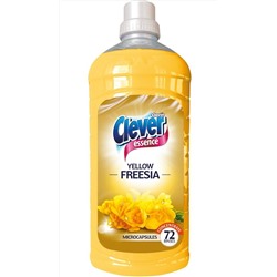 Ополаскиватель для белья Clever Essence FREESIA CLOVIN концентрат Жёлтая Фрезия 1,8л, 779477