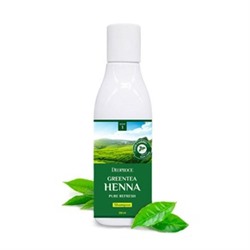 Обновляющий шампунь с хной и зеленым чаем DEOPROCE Greentea Henna Pure Refresh Shampoo, 200ml