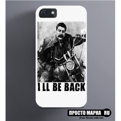 Чехол на iPhone Сталин I'll be back