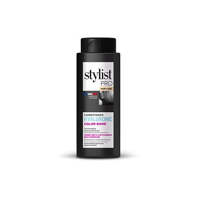 Гиалуроновый бальзам  для волос сиян цв-интенс увлажн  STYLIST PRO hair care 280мл/20шт