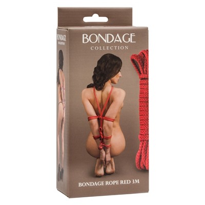 Веревка Bondage Collection Red 3m 1041-04lola