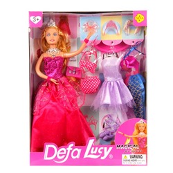 Кукла 8269 с платьями в коробке Defa Lucy в Самаре
