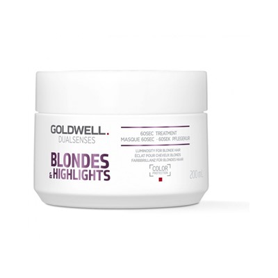 Gоldwell dualsenses blondes highlights интенсивный уход за 60 секунд 200 мл