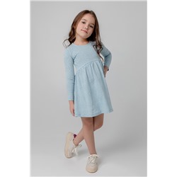 Платье  для девочки  К 5788/голубой,светлые блики