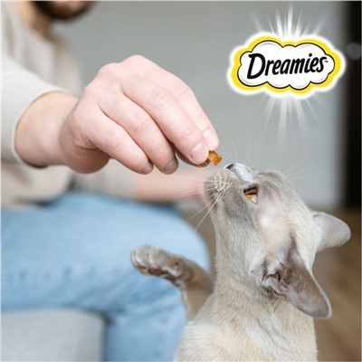 Лакомство Dreamies для кошек, говядина, 30 г