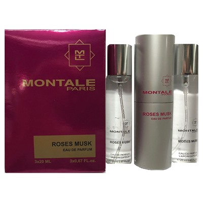 Парфюмерная вода 3*20 ml Montale Roses Musk