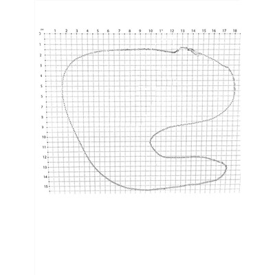 Цепь из серебра родированная-Якорная,80 см, сечение проволоки 0,2 мм