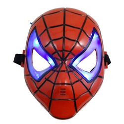 Детская маска "Человек паук" (С подсветкой)