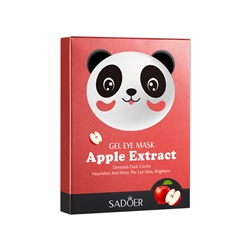 Гидрогелевые патчи для век с экстрактом яблока SADOER Gel Eye Mask Apple Extract 7,9 г * 7 шт.