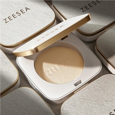 Пудра компактная ZeeSea Soft Velvet Pressed Powder, тон 01 жемчужный, 7 г