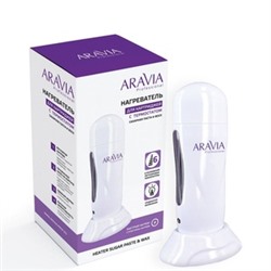 ARAVIA Professional Нагреватель для картриджей с термостатом (воскоплав) сахарная паста и воск, 1 шт.