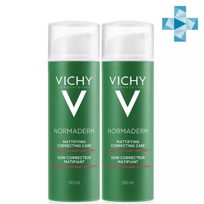 Виши Набор "Преображающий уход против несовершенств, 2 х 50 мл" (Vichy, Normaderm)