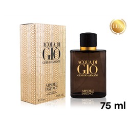 GIORGIO ARMANI ACQUA DI GIO ABSOLU INSTINCT, Edp, 75 ml (ЛЮКС ОАЭ)