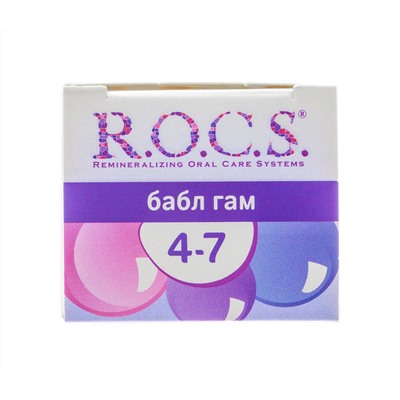 Рокс Зубная паста Рокс Бабл Гам 45 гр (R.O.C.S., Kids 3-7 years)