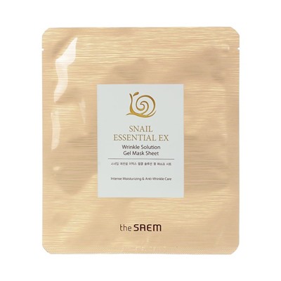 Маска для лица антивозрастная Snail Essential EX Wrinkle Solution Gel Mask Sheet 28гр