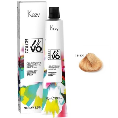 Kezy Color Vivo 8.33 Перманентная крем-краска для волос 100 мл