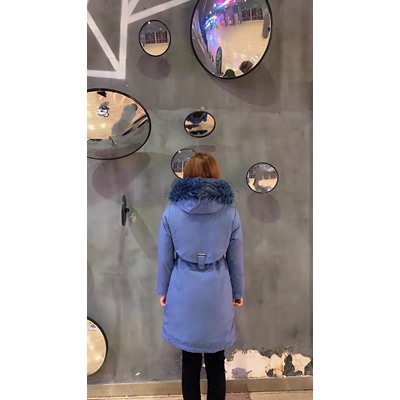 Куртка женская арт МЖ64, цвет:голубой туман