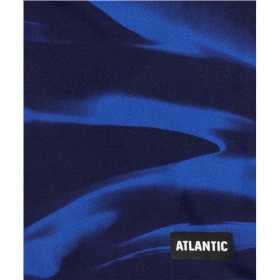 Купальные шорты мужские Atlantic, 1 шт. в уп., полиамид, голубые + темно-синие, KMS-318