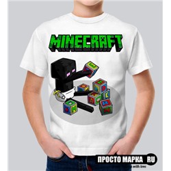 Детская футболка Minecraft Эндермен