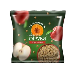 Сибирские Отруби “Сила фруктов” пакет 100 г хрустящие Сибирская Клетчатка