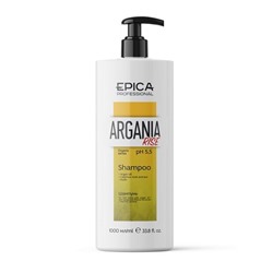 EPICA Argania Rise ORGANIC Шампунь для придания блеска с маслом арганы, 1000 мл.