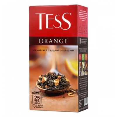 Чай Тесс черный Tess Orange 25 пак