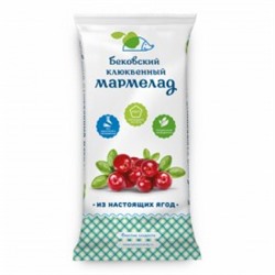 Ф.Мармелад клюквенный 0,260кг*9(3) Бековский ПК