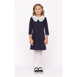 CWJG 63211-41 Платье для девочки,темно-синий