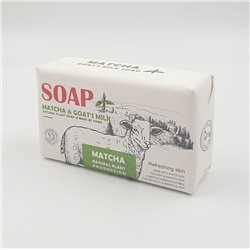 ASNAGHI  Мыло для лица и тела MATCHA & GOAT'S MILK Свежесть кожи Refreshing skin  ЧАЙ МАТТЯ  248г  (А-002)  (ТВ-7706)