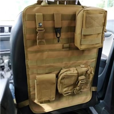 Автомобильный органайзер molle, арт МЛ15, цвет: коричневый