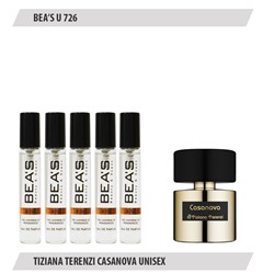 Духи   Парфюмерный набор Beas Tiziana Terenzi Casanova Unisex 5*5 ml U 726