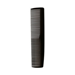 Lei Гребень Lei, серия 017, пластик, без ручки, черный