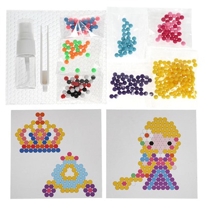 Набор для творчества "Aquabeads. Принцесса" 300 бусин, (AQUABEADS300-10, 315238, "Мульти Арт") в коробке