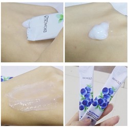 Увлажняющая ночная маска-желе с черникой BIOAQUA Blueberry Arbutin Moisturizing Mask, 1 стик 4 мл.