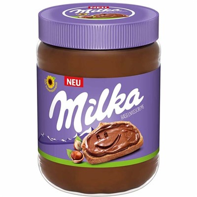 Шоколадная паста Milka 600гр.